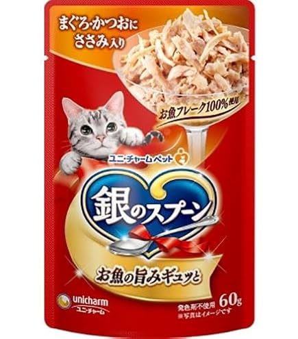Amazon.co.jp: 銀のスプーン パウチ まぐろ 60g×16コ : ペット用品